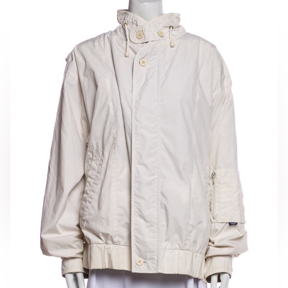 London Fog Jackets & Blazers - London Fog Bomber Jacket size Large in neutral beige